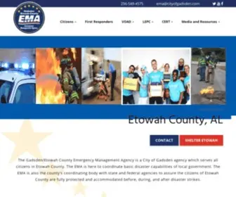 Gecema.com(Gadsden/Etowah County EMA) Screenshot