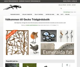 Gecko.se(Gecko Trädgårdsbutik) Screenshot