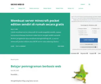 Gecko.web.id(Gecko) Screenshot
