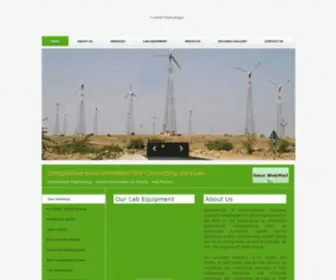 Geco-KSA.com(Geotechnical & Envirnomental Co) Screenshot