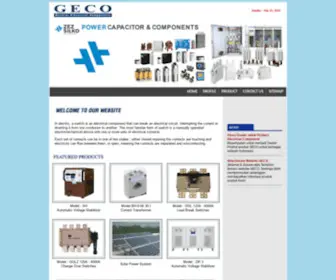 Geco.co.id(General Electrical Component) Screenshot