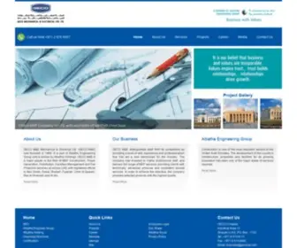 Gecome.com(GECO Mechanical and Electrical Ltd) Screenshot