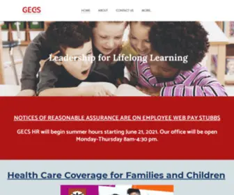 Gecs-INC.org(Genesee Education Consultant Services) Screenshot