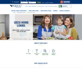 Gecumortgage.com(Home Resource Center) Screenshot