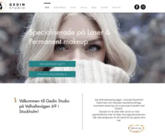 Gedinstudio.se(GEDIN STUDIO) Screenshot