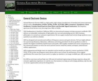 Gedlm.com(General Electronic Devices) Screenshot