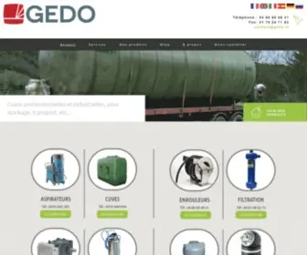 Gedo.fr(Accueil) Screenshot