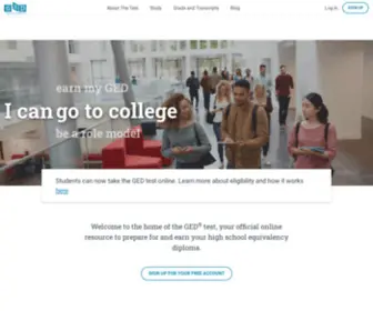 Gedonlineclass.com(GED®) Screenshot