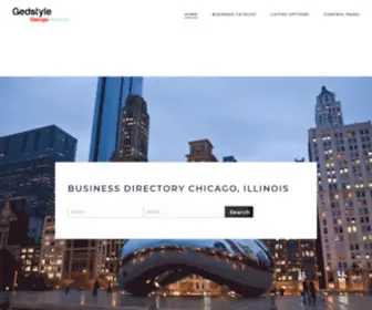 Gedstyle.com(Ged Style Global Business Evidence Chicago) Screenshot
