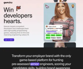Geecko.co(For Developers) Screenshot