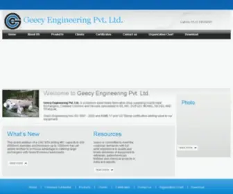 Geecy.com(Geecy Engineering Pvt) Screenshot