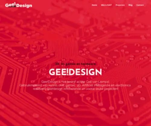 Geedesign.com(Small business web hosting offering additional business services such as) Screenshot