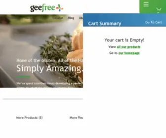 Geefree.com(Gluten Free Crusader) Screenshot
