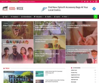 Geek-Week.net(Covering most happening Tech) Screenshot
