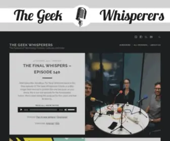 Geek-Whisperers.com(The Podcast of Technology Careers) Screenshot