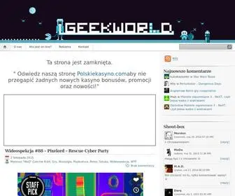 Geek-World.com.pl(Geek World) Screenshot