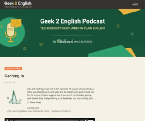 Geek2Englishpodcast.com(Geek2Englishpodcast) Screenshot