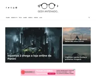 Geekantenado.com(Geek Antenado) Screenshot