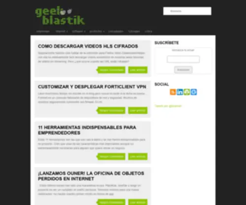 Geekblastik.com(Geekblastik) Screenshot