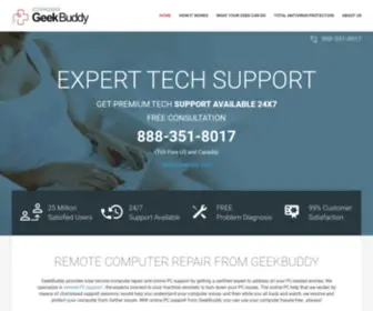 Geekbuddy.com(Remote Computer Repair Support Online PC Help) Screenshot