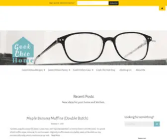 Geekchichome.com(Geek Chic Home) Screenshot