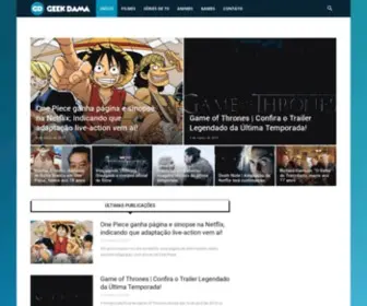 Geekdama.com.br(Geekdama) Screenshot