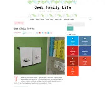 Geekfamilylife.com(Geek Family Life) Screenshot
