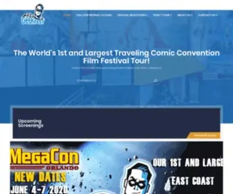 Geekfestla.com(The World's 1st and Largest Traveling Comic Convention Film Festival Tour) Screenshot