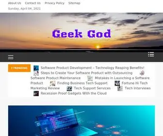 Geekgod.org(Geek God) Screenshot