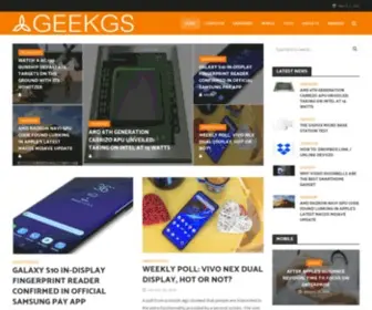 Geekgs.com(News, Reviews & Tips in Technology) Screenshot