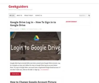 Geekguiders.com(World of Tech helping you achieve your goal) Screenshot