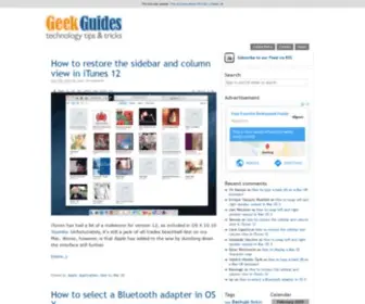 Geekguides.co.uk(Geek Guides) Screenshot