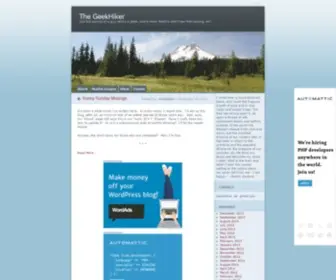 Geekhiker.com(The GeekHiker) Screenshot