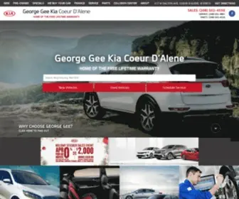 Geekia.net(George Gee Kia Coeur d'Alene) Screenshot