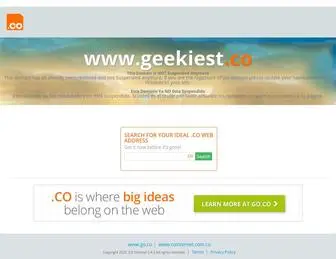 Geekiest.co(Geekiest) Screenshot