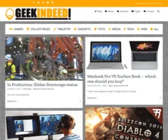 Geekindeed.com(Geek Indeed) Screenshot