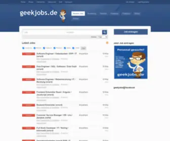 Geekjobs.de(Das Projekt) Screenshot