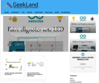 Geekland-Leblog.fr(GeekLand le blog) Screenshot