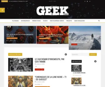 Geeklemag.com(Geek Tribes) Screenshot
