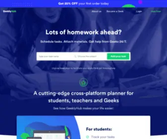 Geekly-Hub.net(Best Study Help Platform) Screenshot
