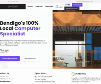 Geekly.com.au(#1 Rated Bendigo Computer Repairs at Geekly Computers) Screenshot
