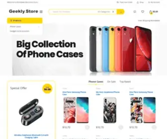 GeeklyStore.com(Best Gifts and Gadgets for the Geek) Screenshot