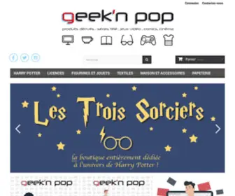 Geeknpop.com(Geek and Pop) Screenshot