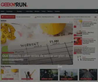 Geeknrun.com(GeekN'Run) Screenshot