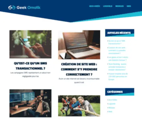 Geekomatik.com(Le mag de la technologie et du high) Screenshot