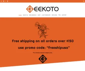 Geekoto.com(Geekoto US) Screenshot