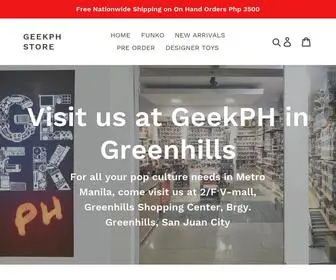 Geekphstore.com(GeekPH Store) Screenshot