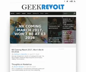 Geekrevolt.com(Anime) Screenshot