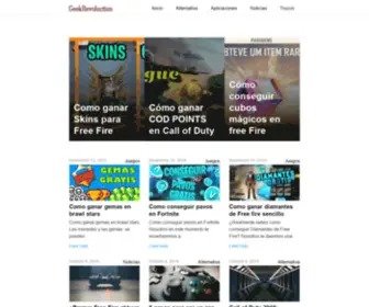 Geekrevoluction.com(Juegos, Apps, Consejos y Mucho Mas) Screenshot