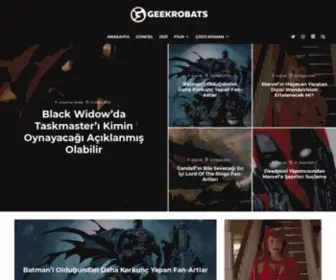 Geekrobats.com(Dizi, Film, Oyun) Screenshot